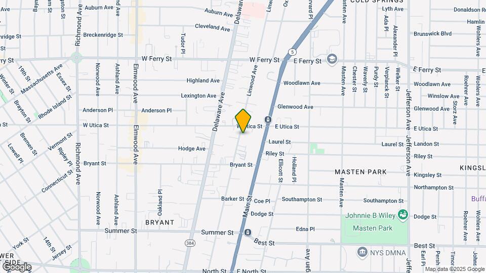 295 Linwood Ave Mapa y Detalles de la Ubicación