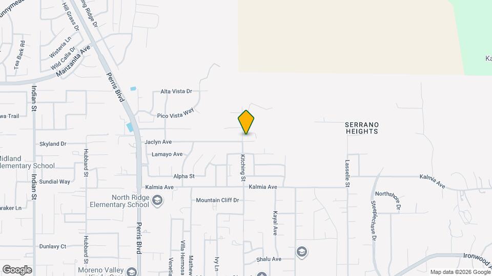 25502 Jaclyn Ave Map and Location Details