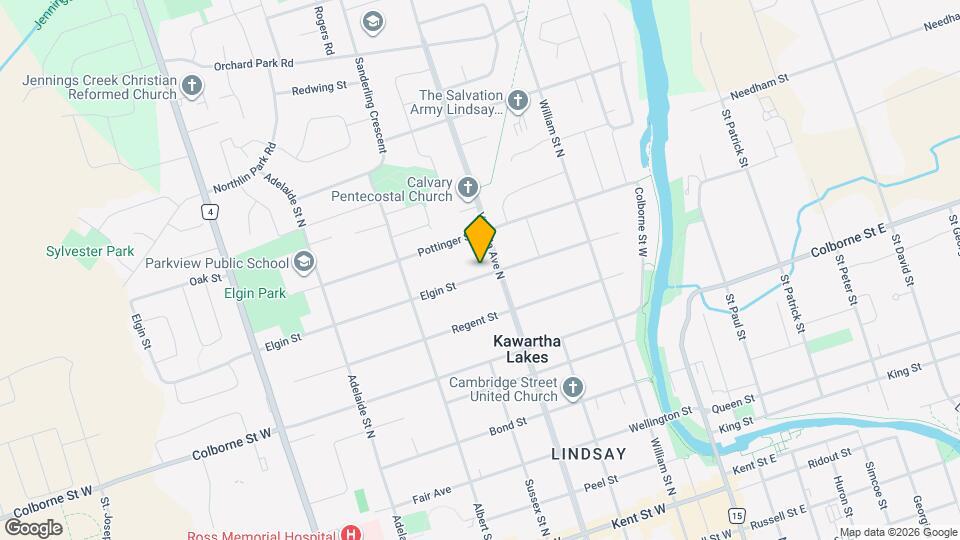 56 Elgin St Map and Location Details