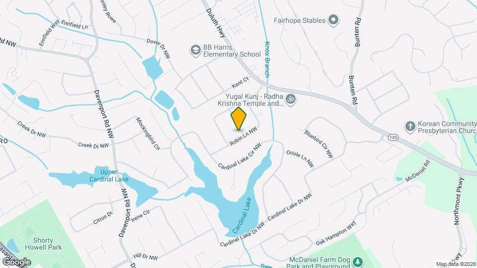 2723 Bob White Trail NW Map and Location Details