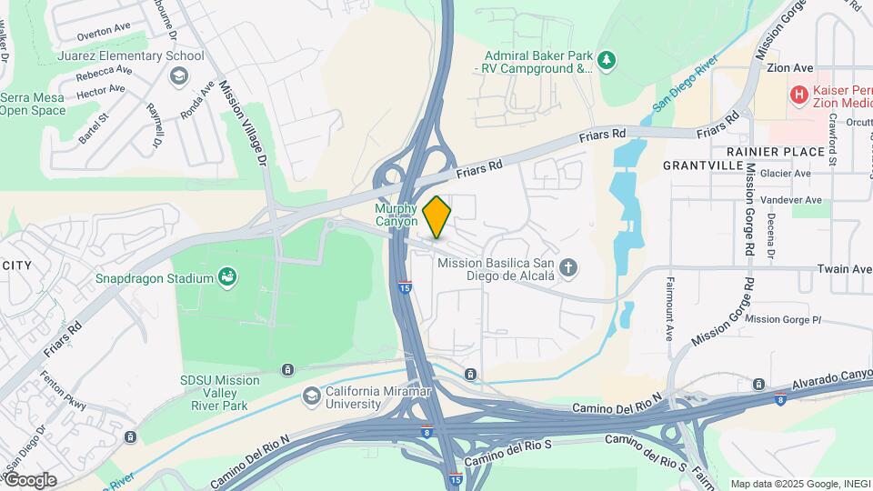Mission Terrace Mapa y Detalles de la Ubicación