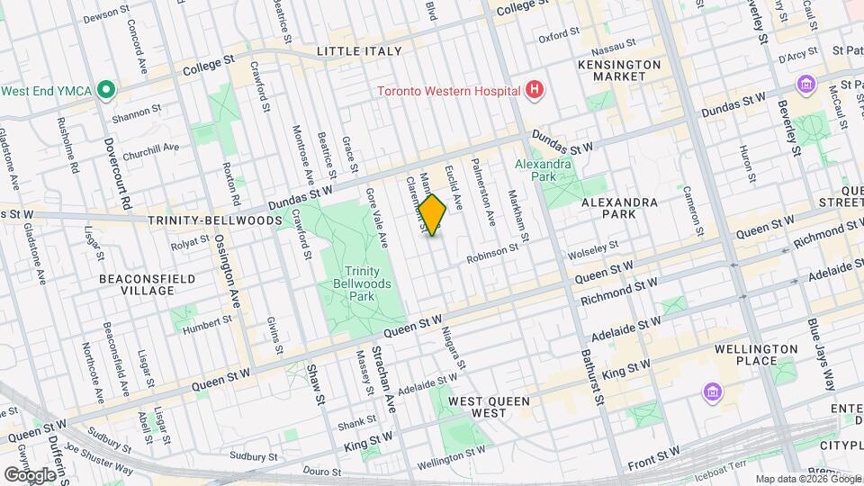 77 Claremont St Map and Location Details