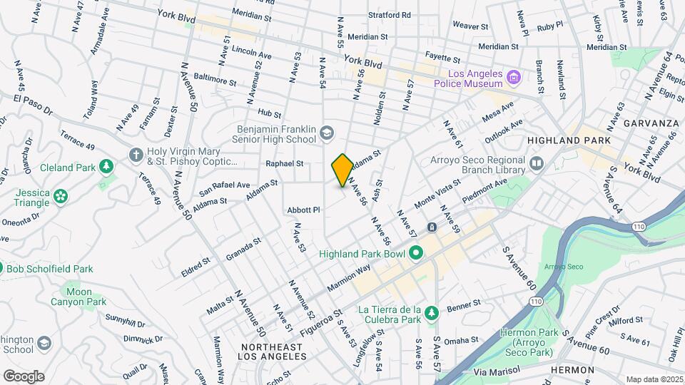5433 Abbott Pl Mapa y Detalles de la Ubicación