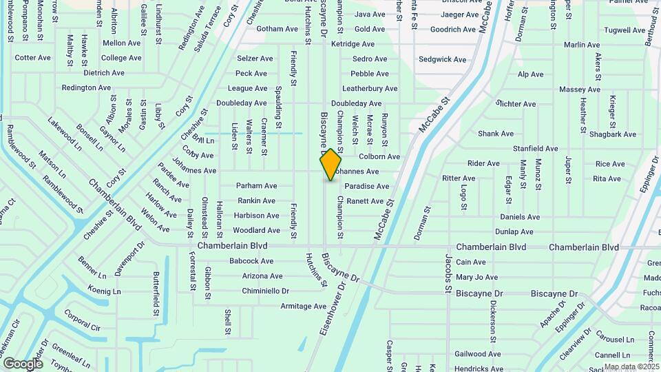 404 Biscayne Dr Map and Location Details