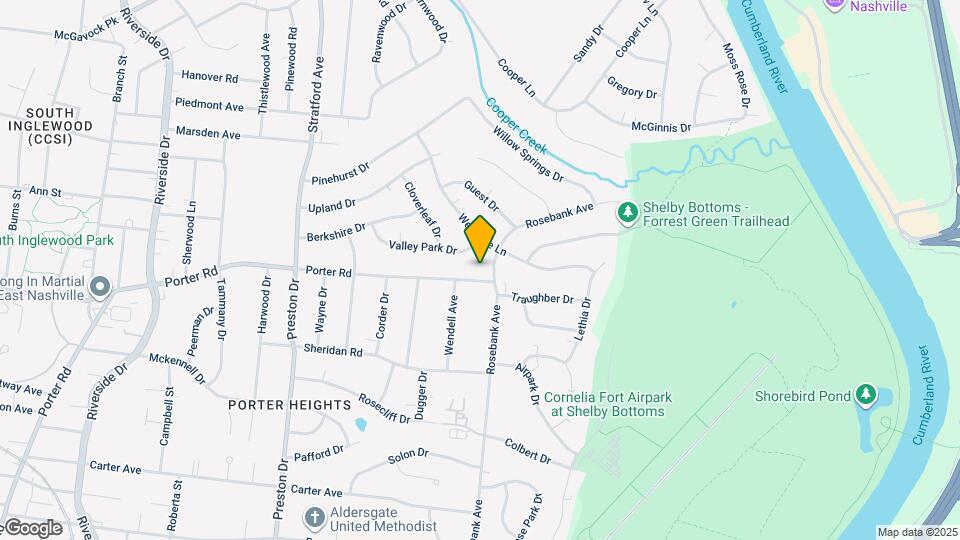 2417B Porter Rd Map and Location Details