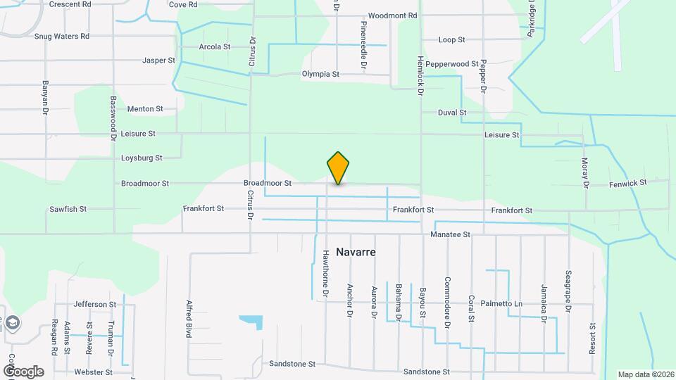 7399 Broadmoor St Map and Location Details