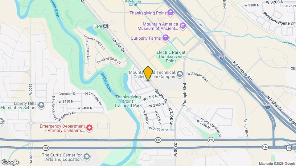 2557 N Garden Dr Map and Location Details
