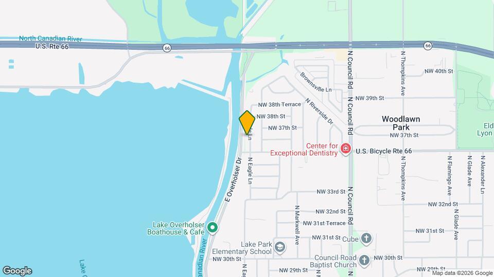 3717 N Eagle Ln Map and Location Details