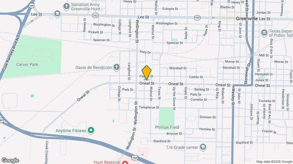 3912 Oneal St Map and Location Details