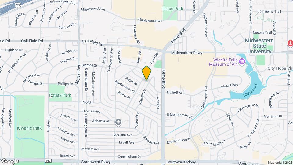 4300 Barnett Dr Map and Location Details