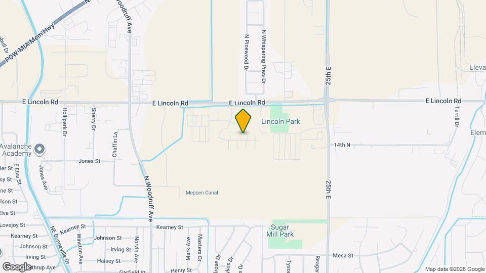 1476 Travers Ln Map and Location Details