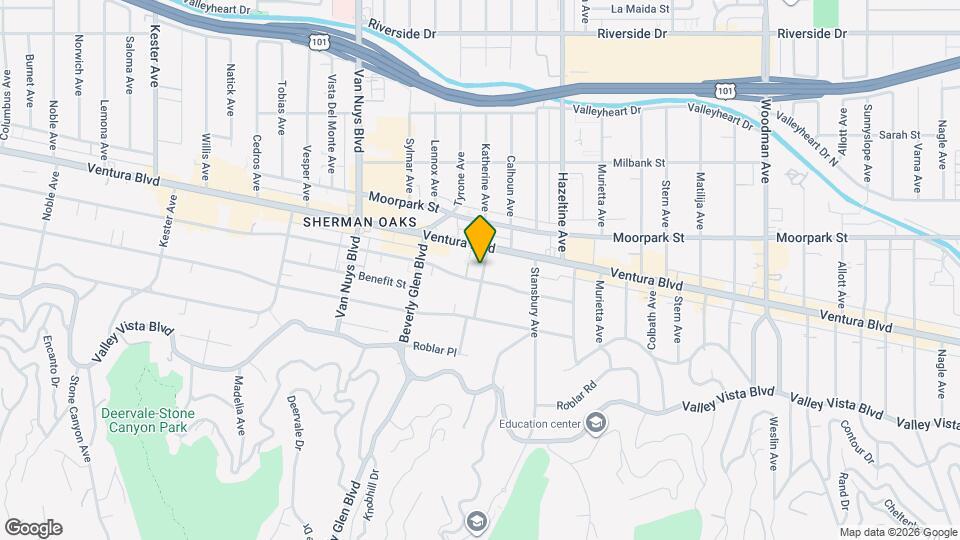 14245 Dickens St Map and Location Details