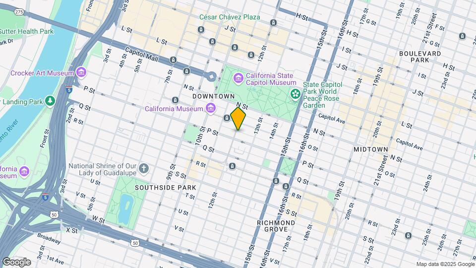1521 12th St Mapa y Detalles de la Ubicación