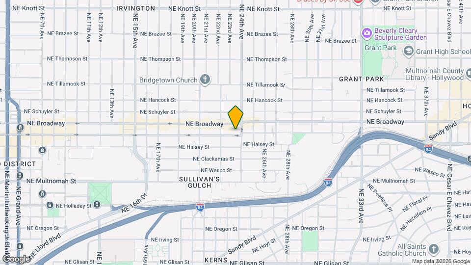 2321 NE Weidler St Map and Location Details