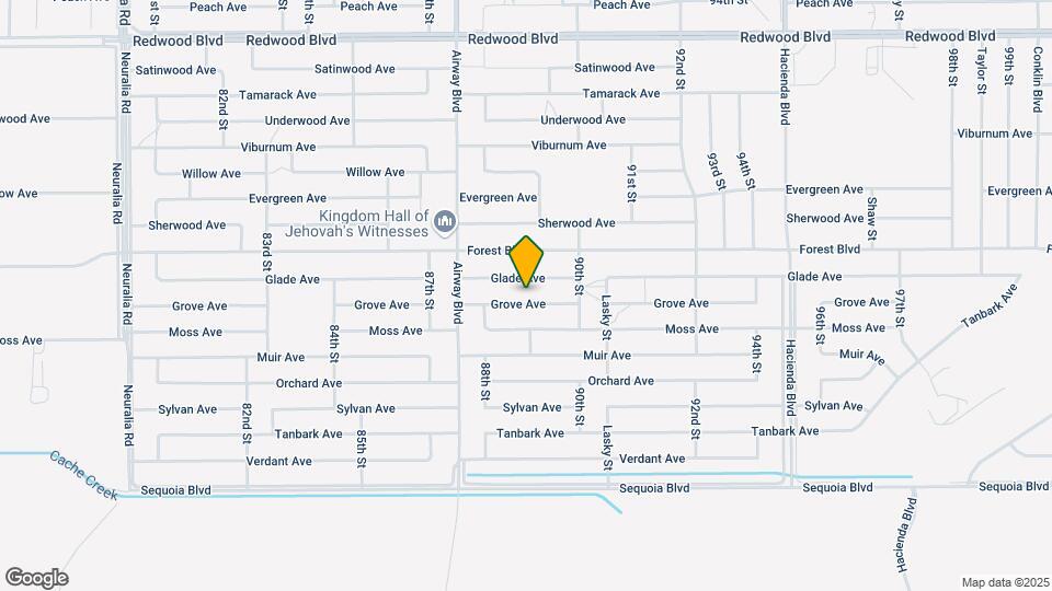 8861 Grove Ave Map and Location Details