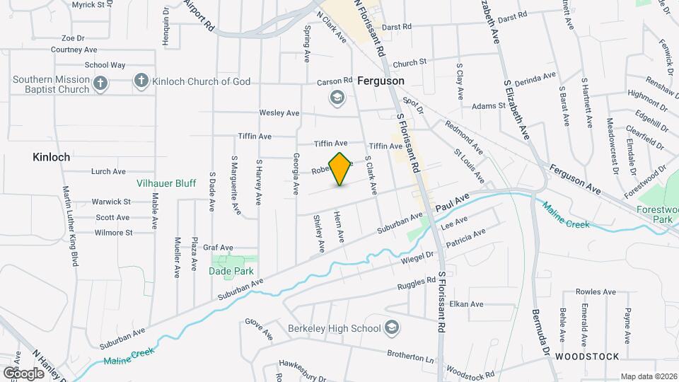 246 Louisa Ave Map and Location Details