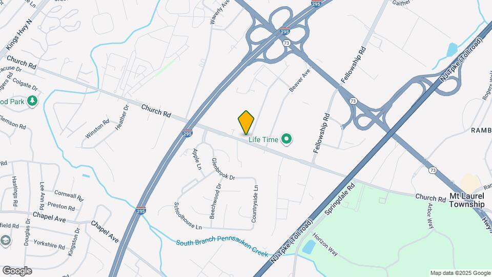 3849 Church Rd Map and Location Details