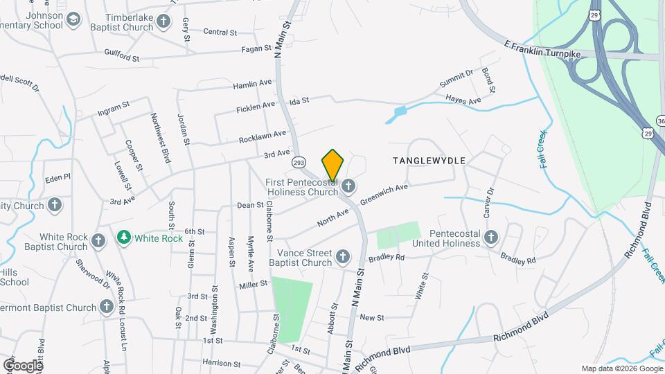 1904 N Main St Map and Location Details