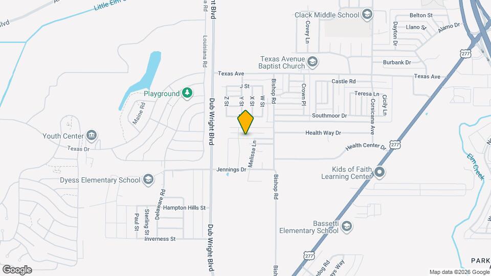6120 Princess Ln Map and Location Details