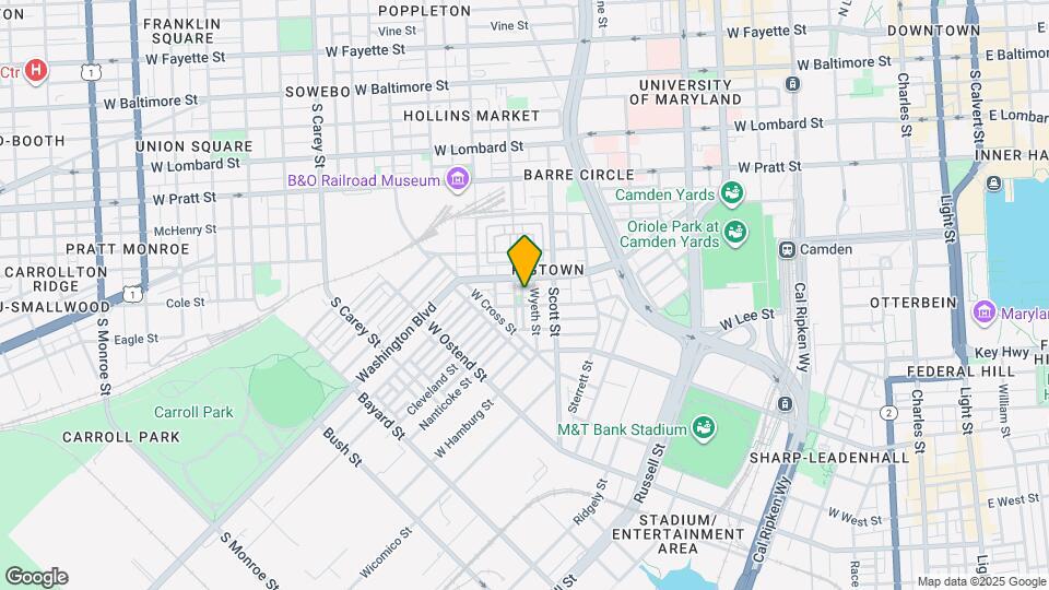 515 Archer St Map and Location Details