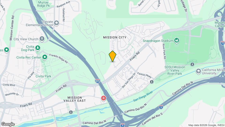 2860 Escala Cir Map and Location Details