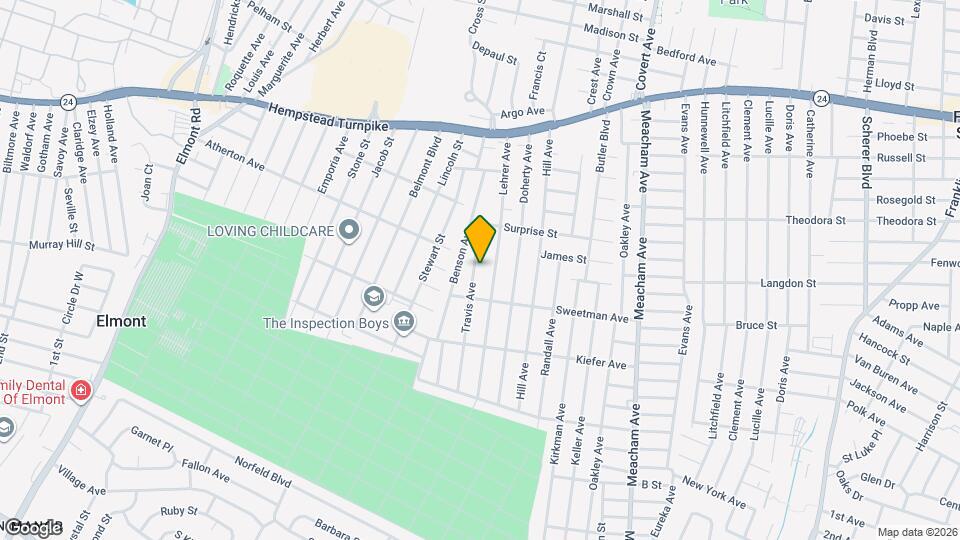 225 Travis Ave, Unit 1 Mapa y Detalles de la Ubicación