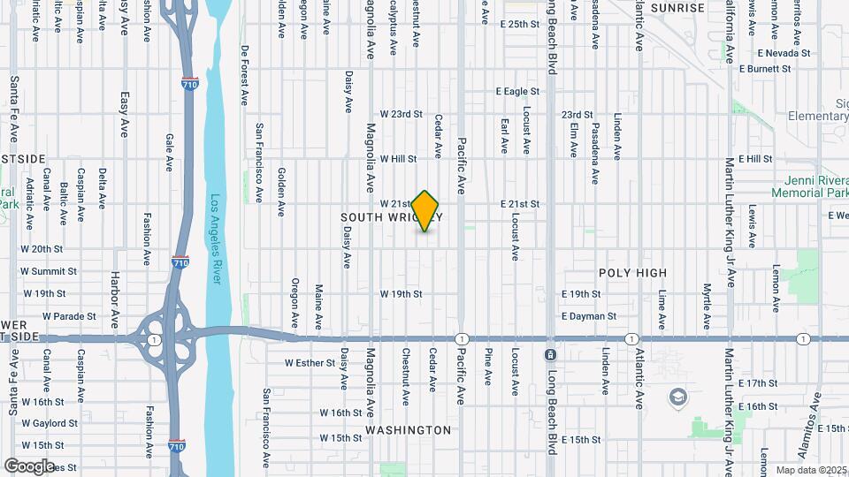 2014 Chestnut Ave Map and Location Details