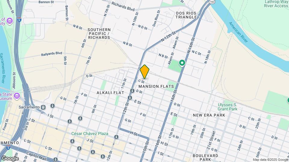 1221 C St Map and Location Details