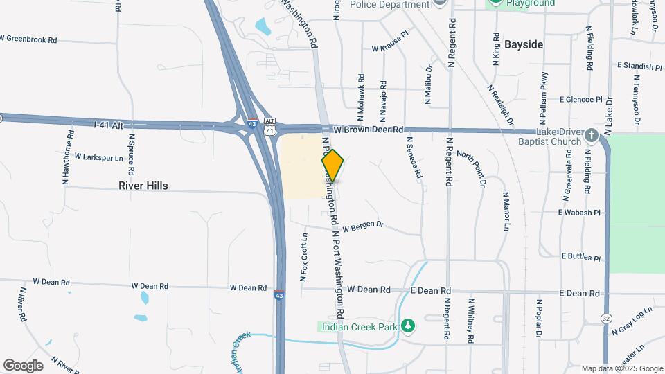 8620 N Port Washington Rd Mapa y Detalles de la Ubicación