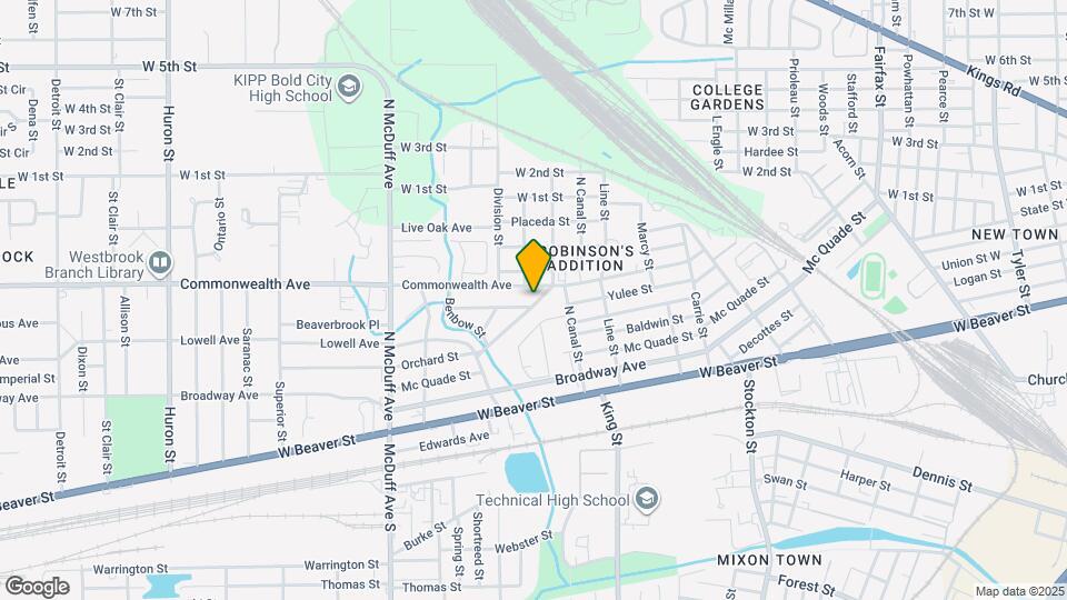 2235 Orchard St Map and Location Details