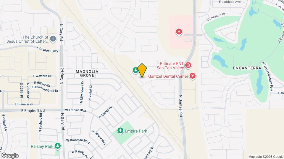735 W Micanopy Trl. Mapa y Detalles de la Ubicación