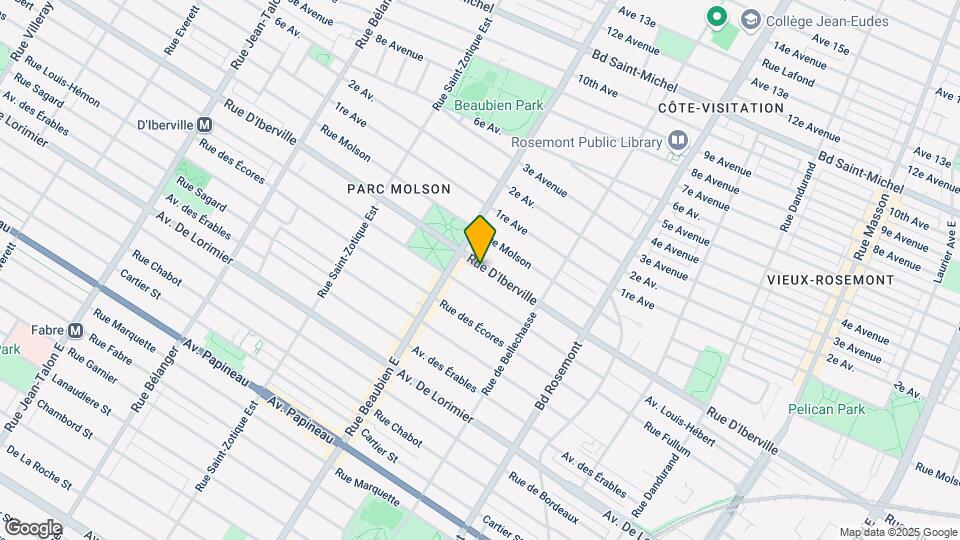 6372-6380 D'iberville St Map and Location Details