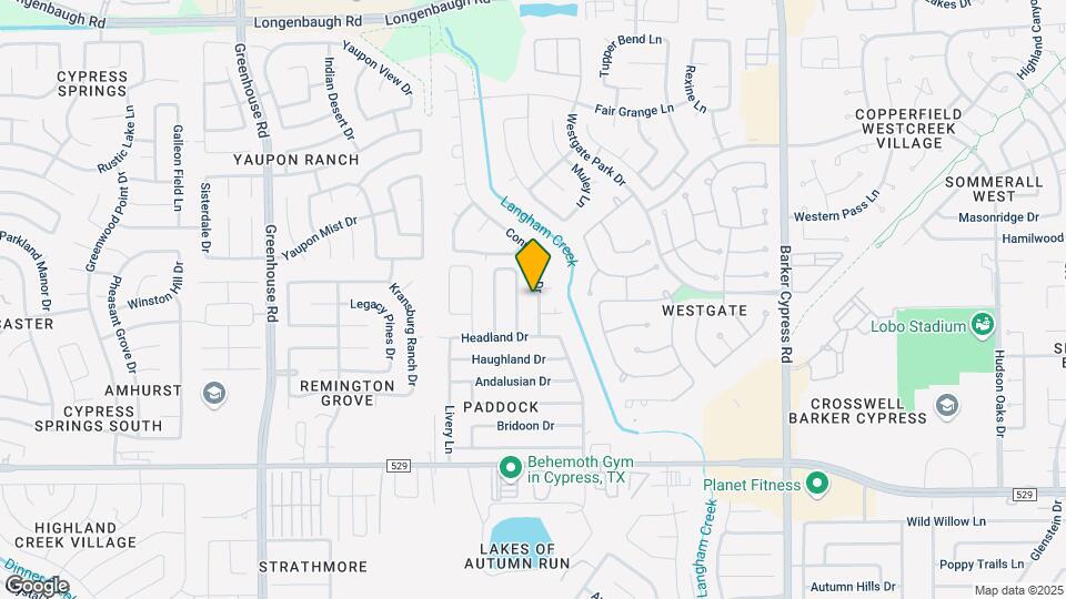 7511 Connemara Dr Map and Location Details