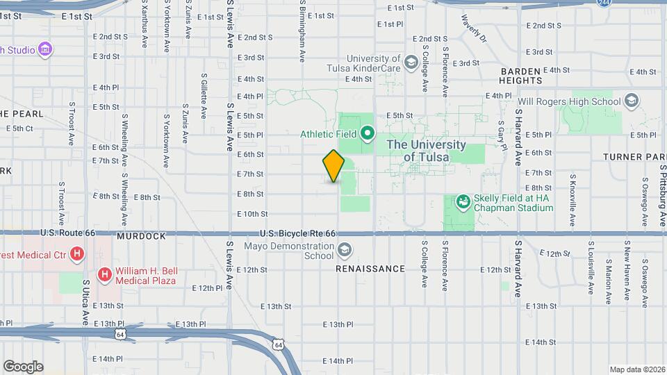 718 S Columbia Ave Map and Location Details