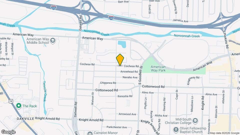 4167 Cochese Rd Mapa y Detalles de la Ubicación