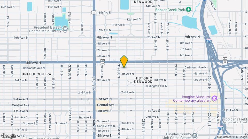 3022 Dartmouth Ave N Map and Location Details