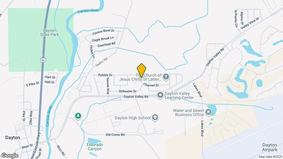 404 Channel Dr Map and Location Details