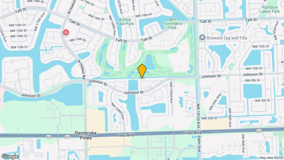 1156 NW 106th Terrace Map and Location Details