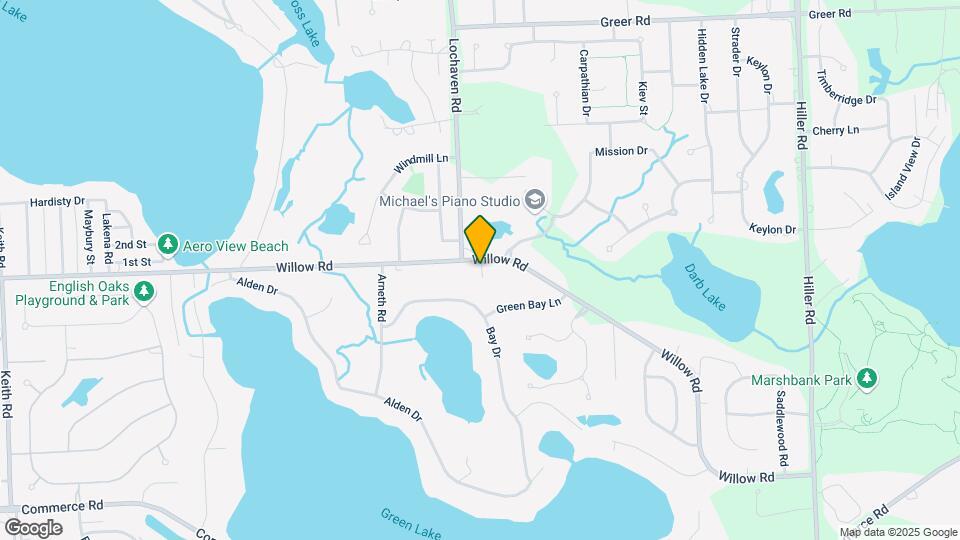 6475 Willow Rd Map and Location Details