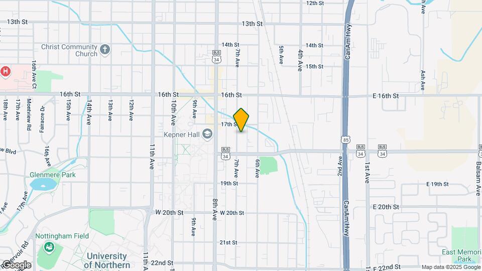 1720 7th Ave Map and Location Details