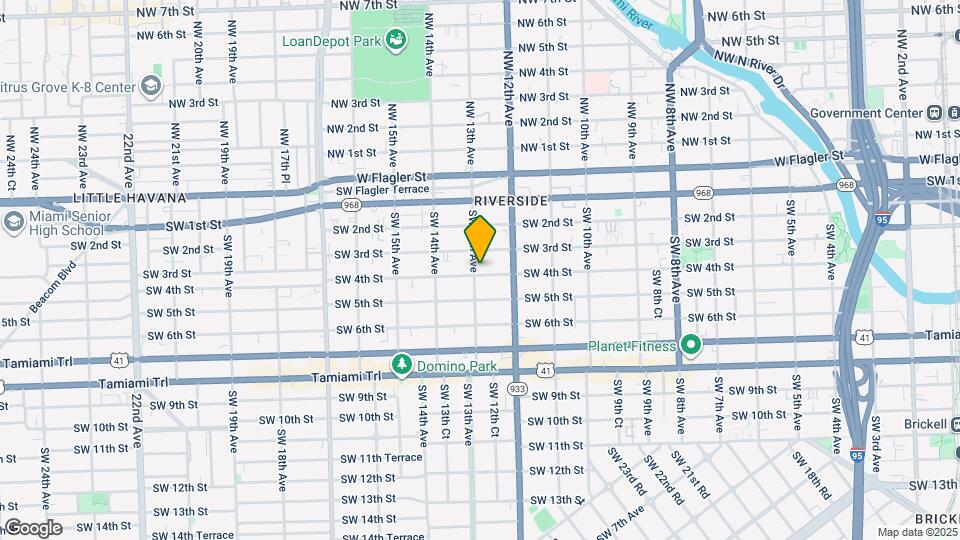 1265 SW 4th St Map and Location Details