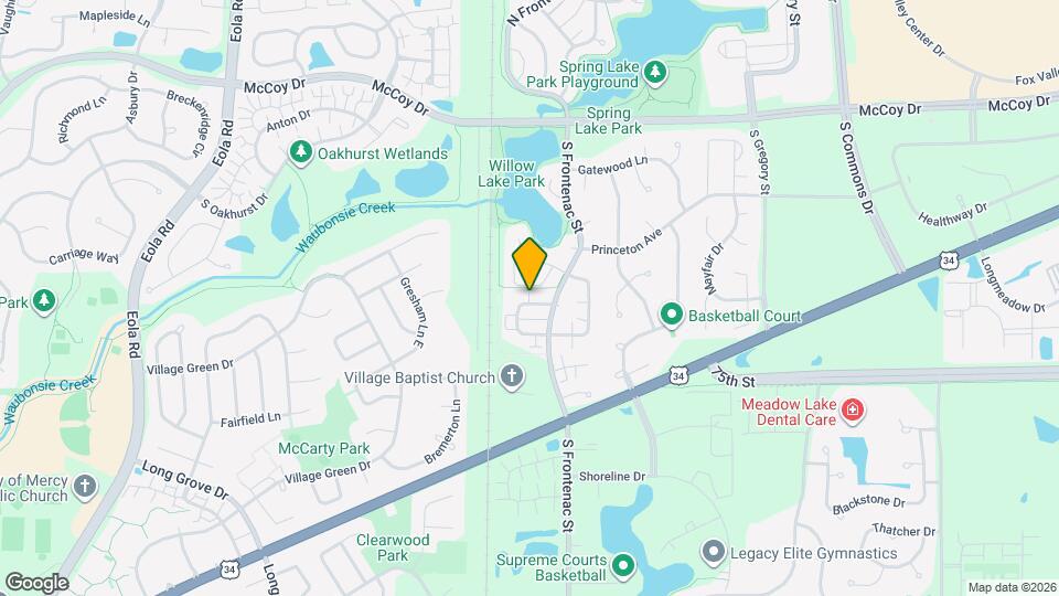 400 Echo Ln Map and Location Details