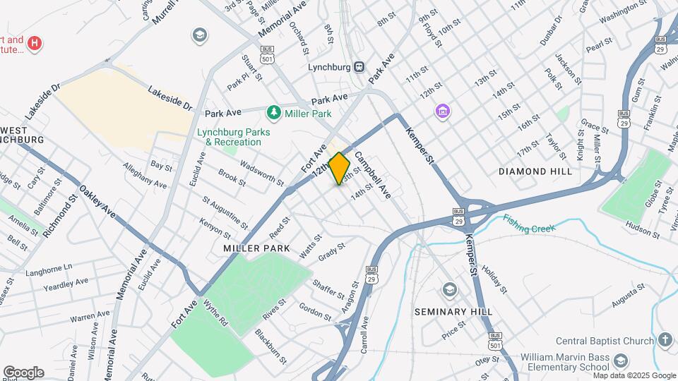 1305 Tilden Ave Map and Location Details