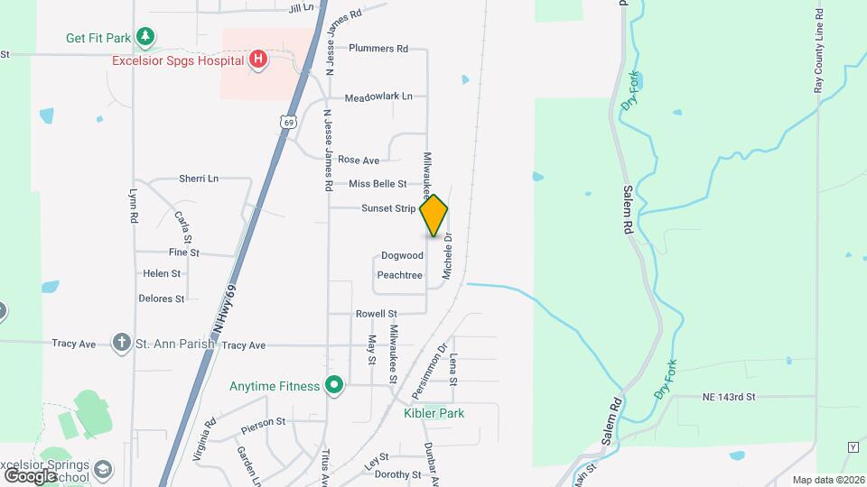 1221 Milwaukee St Map and Location Details