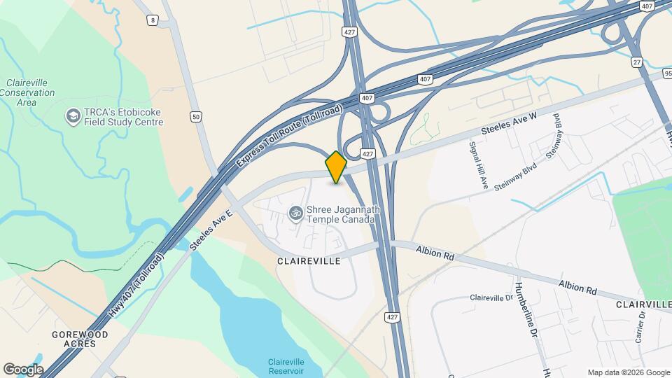 10-537 Steeles Ave W Map and Location Details