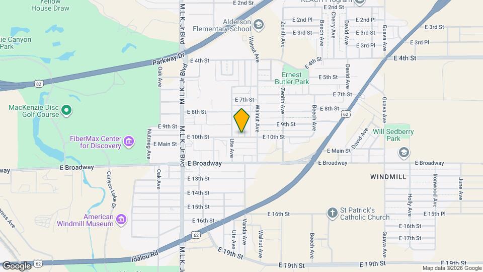 824 Vanda Ave Map and Location Details