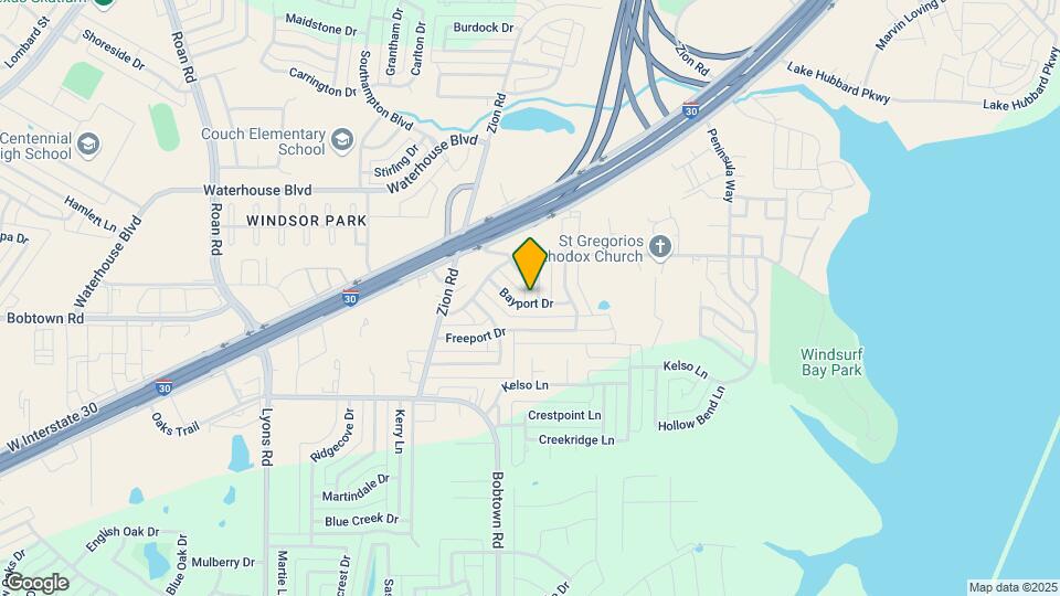 5325 Brookport Dr Map and Location Details