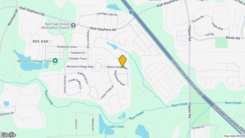 518 Winter View Way Map and Location Details