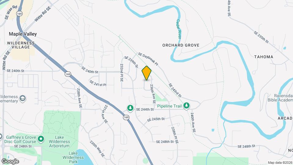 24116 235th Ave SE Map and Location Details