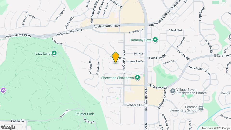 3612 Queen Anne Way Map and Location Details